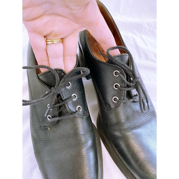 Vintage Y2K Harley Davidson Black Leather Chunky H - Picture 4 of 8